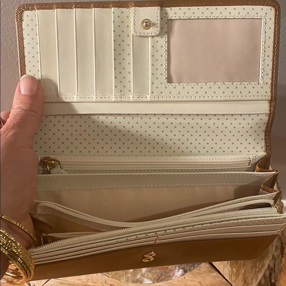 RADLEY LONDON Large Leather Heritage Dog Wallet NEW WITHOUT TAGS Chestnut. - Picture 4 of 13